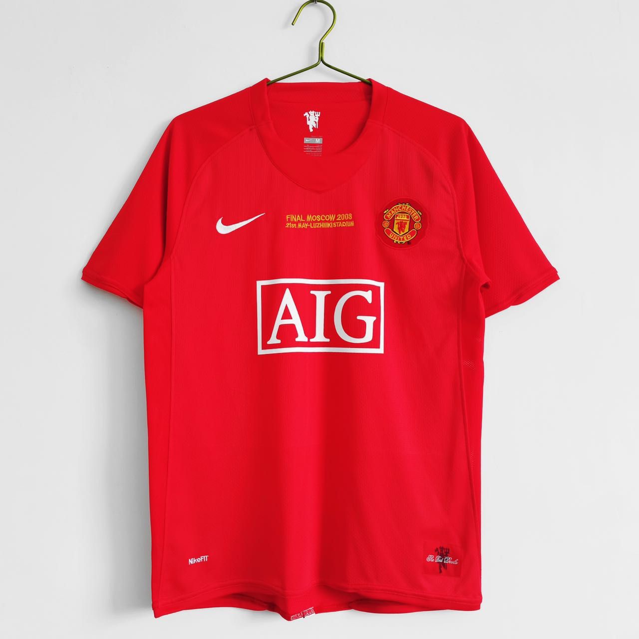Manchester United 2008 Retro Jersey – Champions League Final Edition