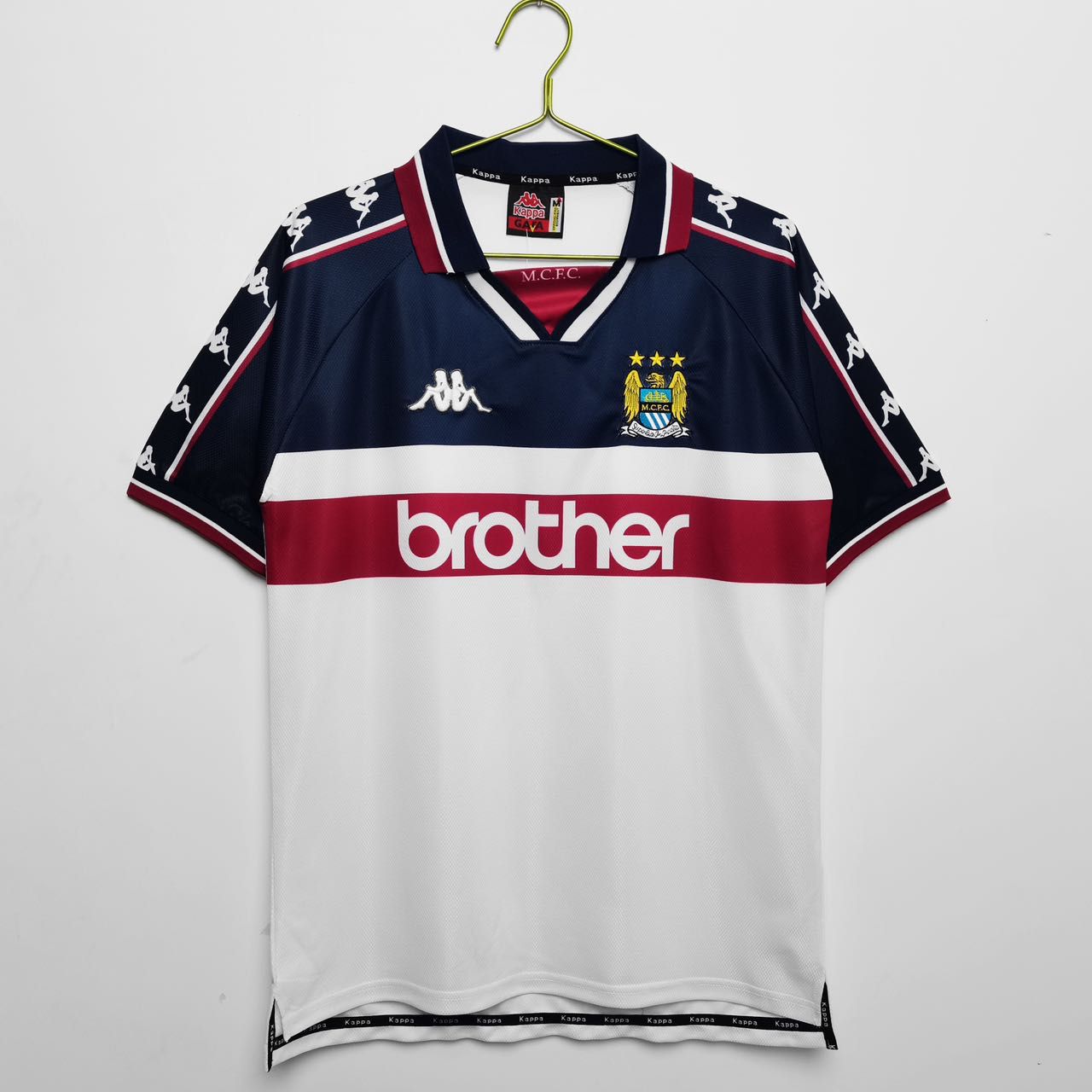 Manchester City 1997–1998 Away Retro Jersey
