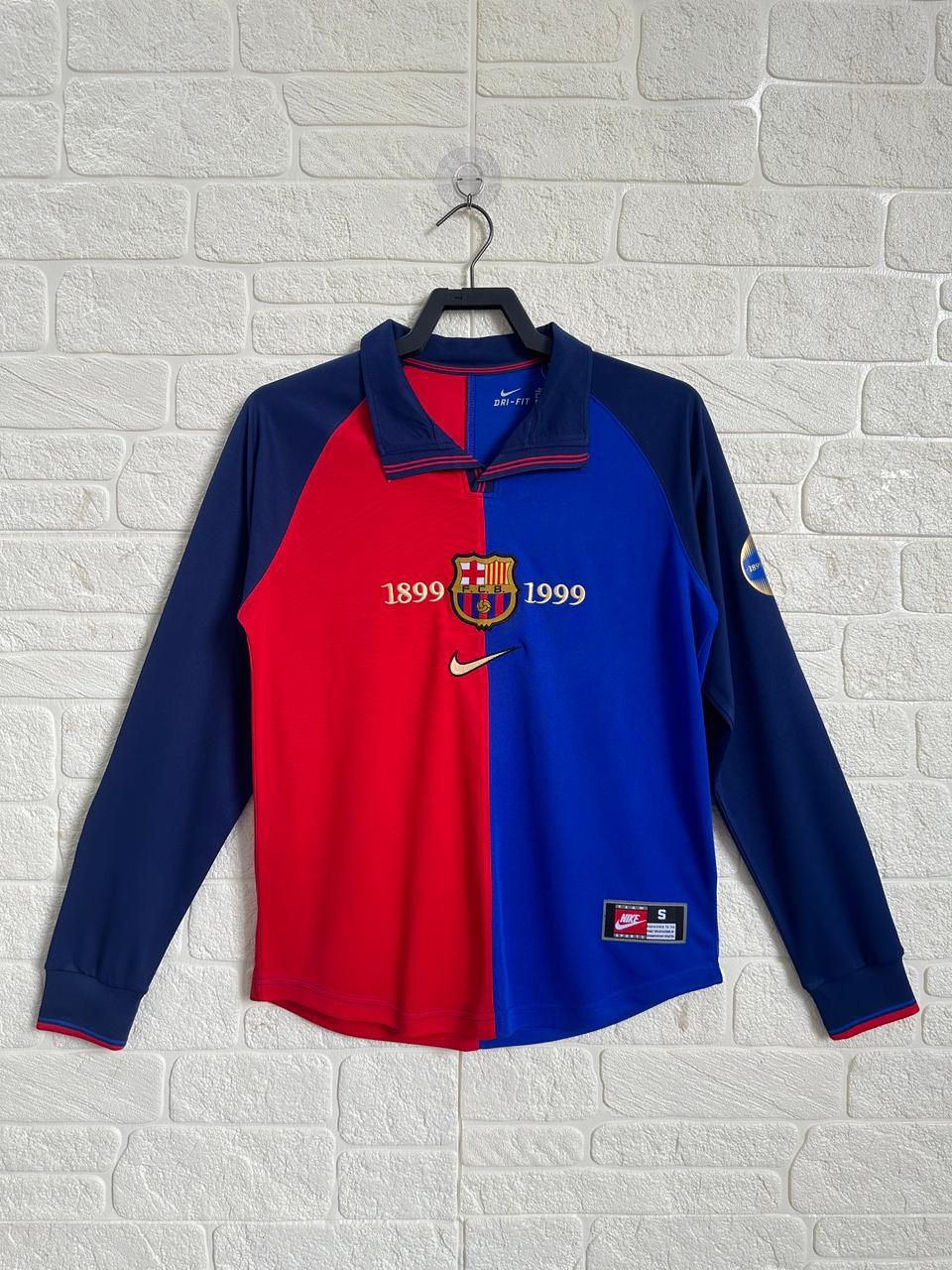 FC Barcelona 1899–1999 Centenary Retro Full-Sleeve Jersey