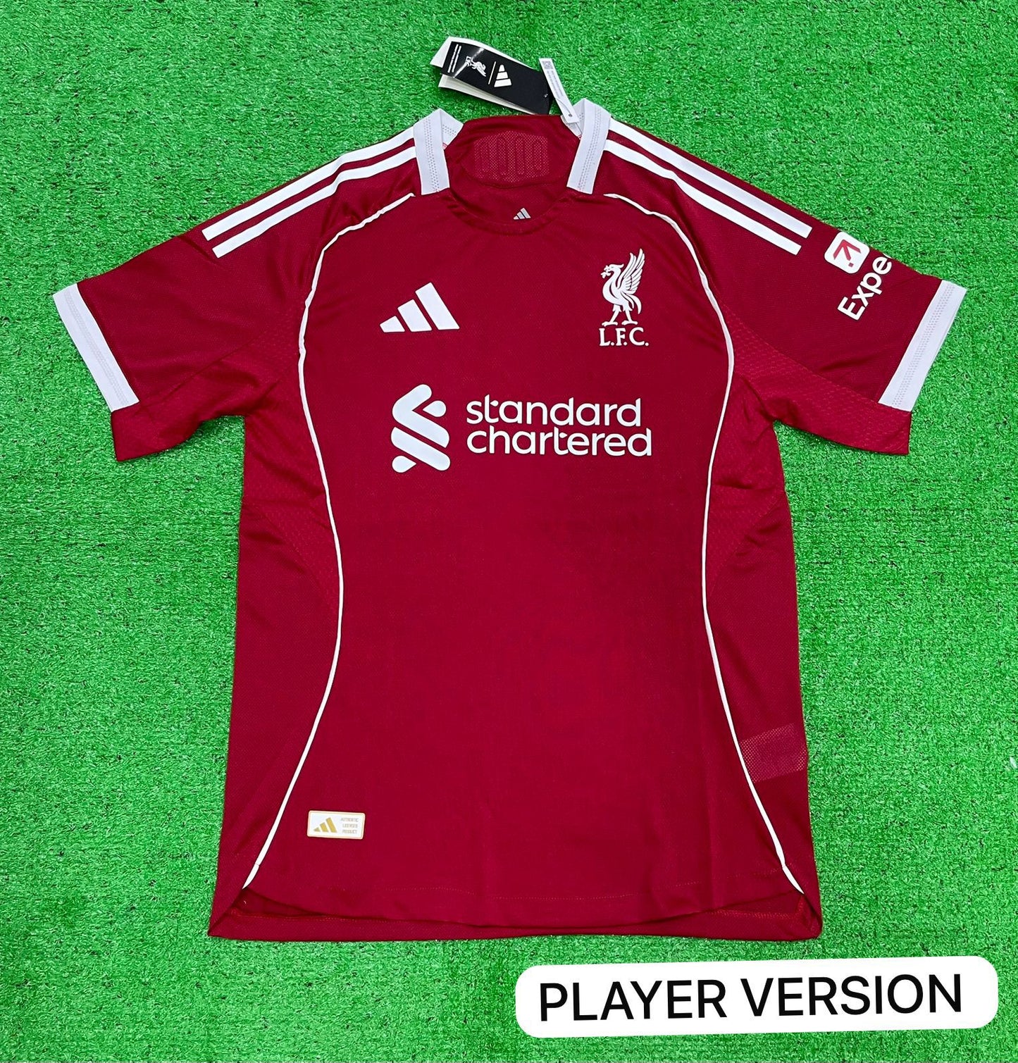 Liverpool FC Home Jersey 25/26 – Player Version