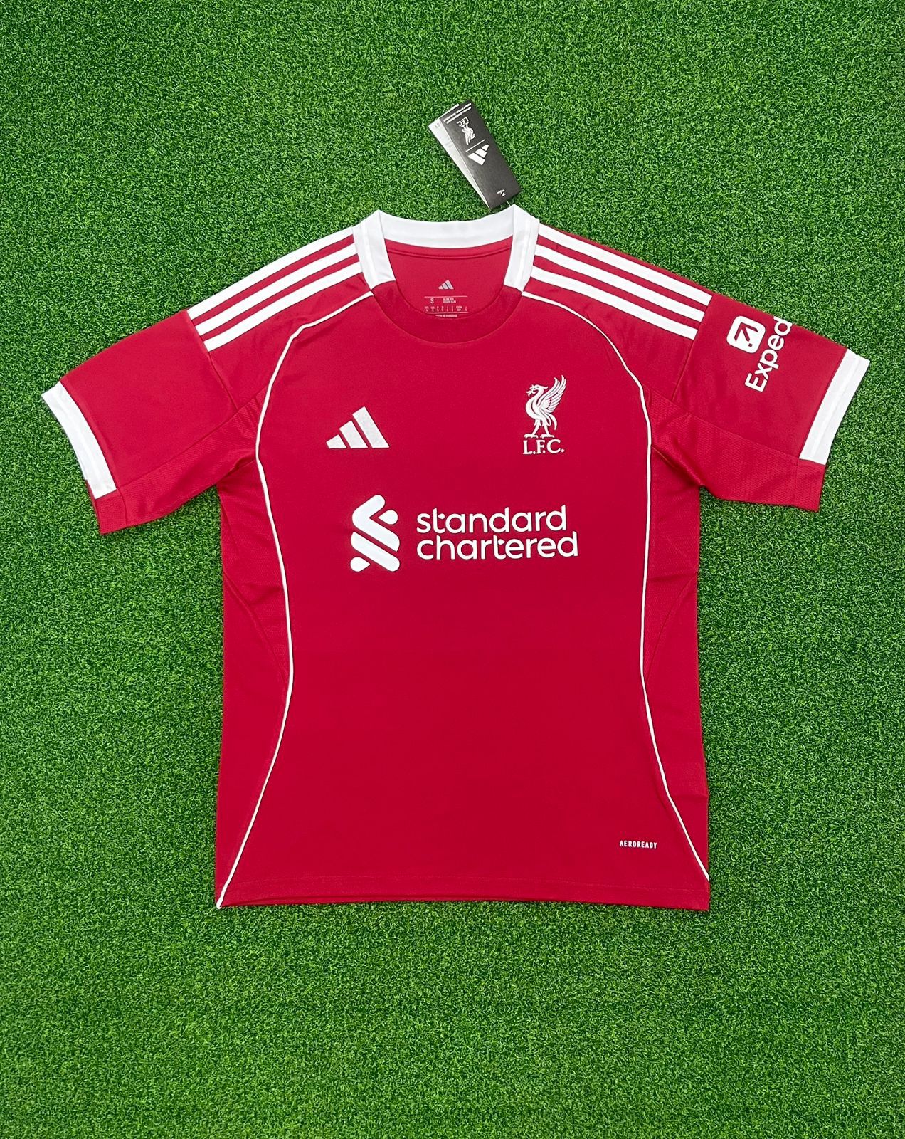 Liverpool FC Home Jersey 25/26 – Master Copy