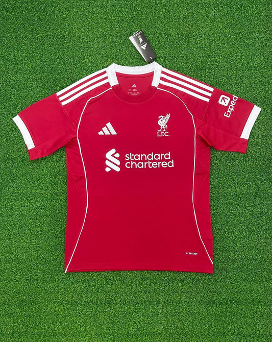Liverpool FC Home Jersey 25/26 – Master Copy
