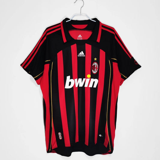 Adidas AC Milan 2006/07 Home Retro Jersey – Champions League Edition