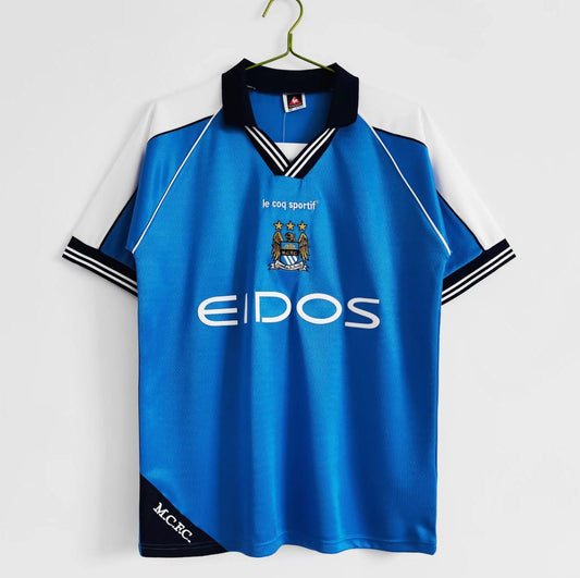 Manchester City 1999–2001 Home Retro Jersey