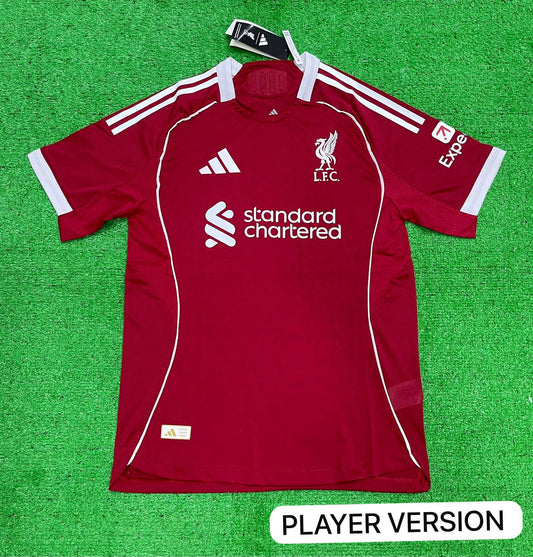 Liverpool FC Home Jersey 25/26 – Player Version